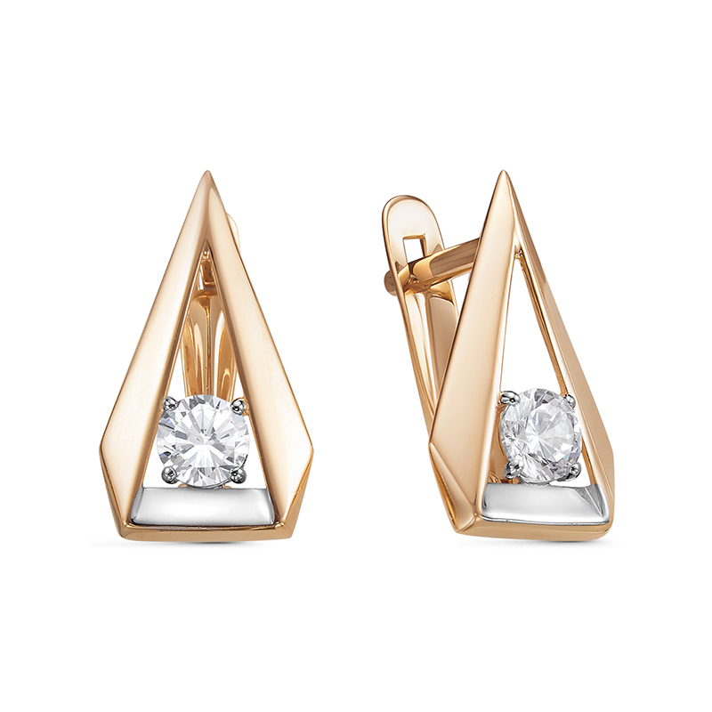 1200673 Серьги (Au 585)