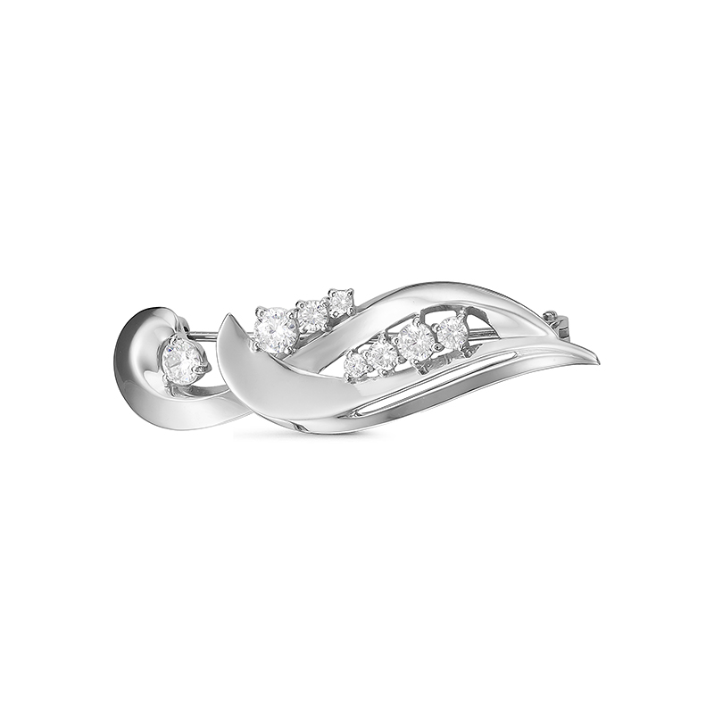 с060237 Брошь (Ag 925)