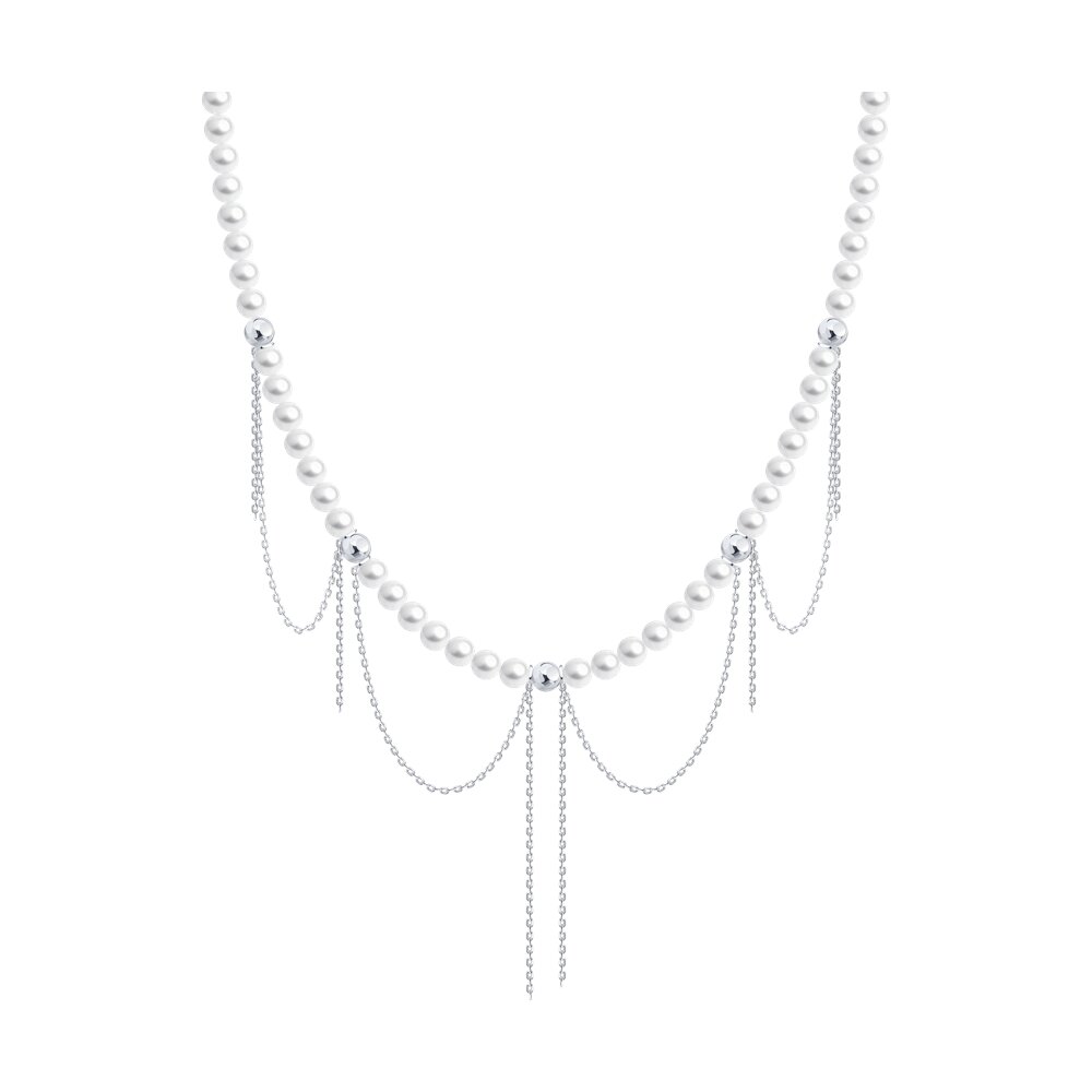 94071368 Колье (Ag 925)