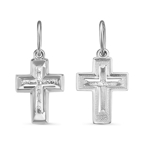 с080528 Крест (Ag 925)