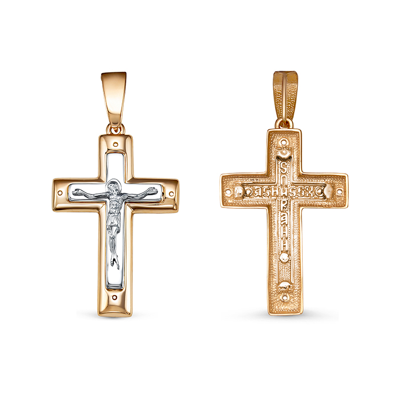 080919 Крест (Au 585)