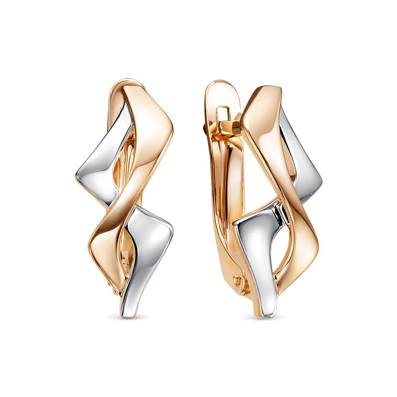 2208187 Серьги (Au 585)