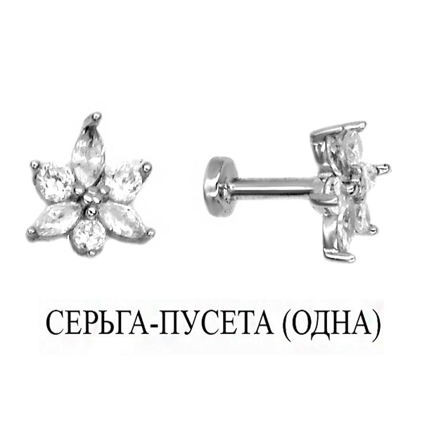 23101001749 Серьга (Ag 925)