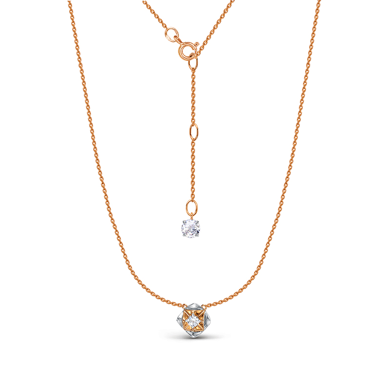 0706532 Колье (Au 585)